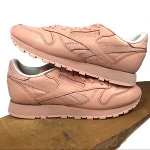 Reebok X Face Stockholm Pink Classic Trainer Shoe